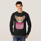 T-shirt Fennec Fox Pocket Fennec Fox  Fennec Foxes (Devant entier)
