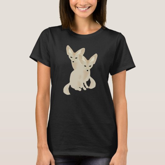 T-shirt Fennec Foxes (Devant)