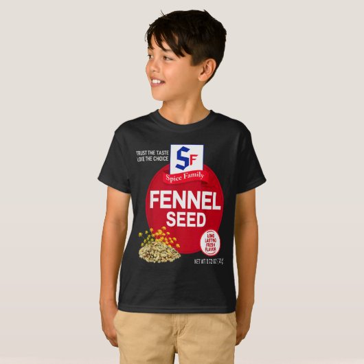 T-shirt Fennel Seed Halloween Sce Costume Group Matching (Devant entier)