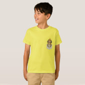 T-shirt Fente de partie de poche (Devant entier)