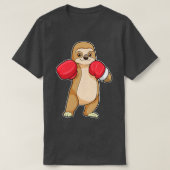 T-shirt Fente en boîte avec gants en boîte (Design devant)