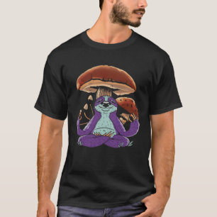 T-shirt Fente Et Champignons