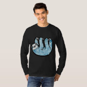 T-shirt Fente gelée (Devant entier)