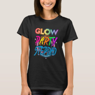 T-shirt Fente Partie Stepdad Paint Effet Dilatateur de pei