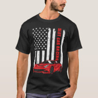 Fente Voiture Racing USA Drapeau américain Voiture