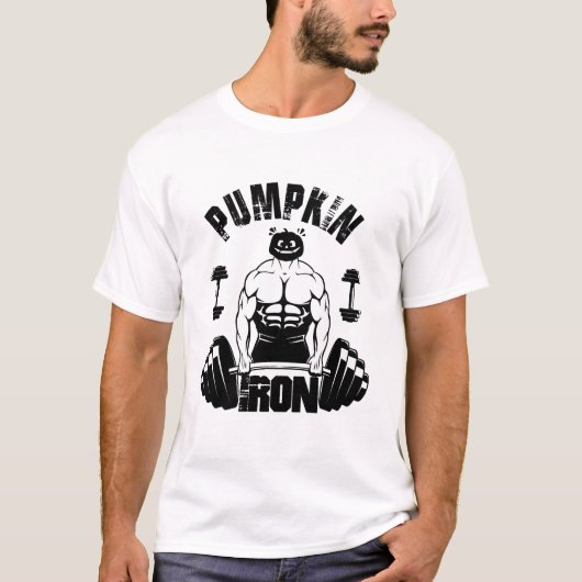 T-shirt Fer citrouille (Devant)