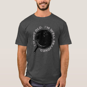 T-shirt Fer de fonte chevronné bon au-dessus de