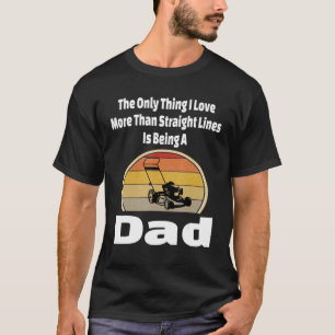 T-shirt Fer de la pelouse papa Mailler Père Paysage droit