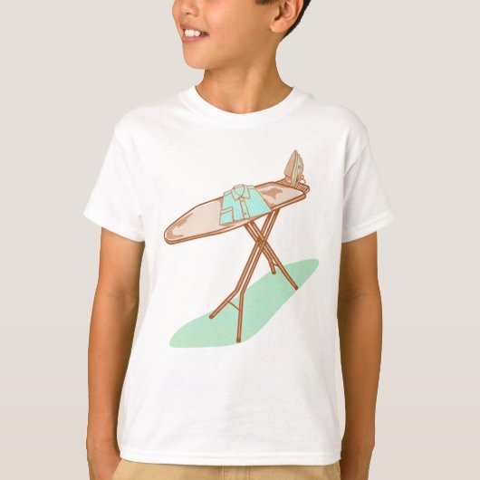 T-shirt Fer et table à repasser (Devant)