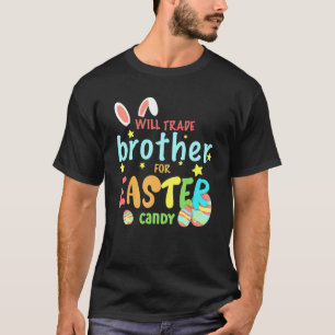 T-shirt Fera Le Fraternité Pour Les Oeufs De Bonbons De Pâ