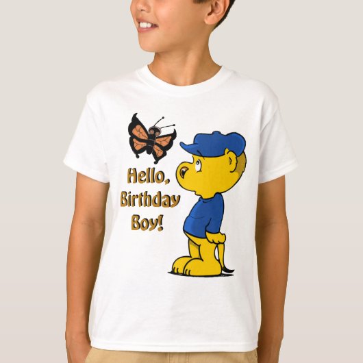 T-shirt Ferald Birthday Boy (Devant)