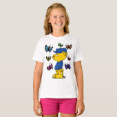 T-shirt Ferald et les papillons (Devant entier)