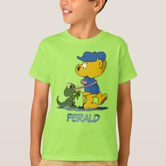 T-shirt Ferald & The Baby Lizard (Devant)