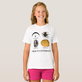 T-shirt Fermatta : Connais la différence (Devant entier)