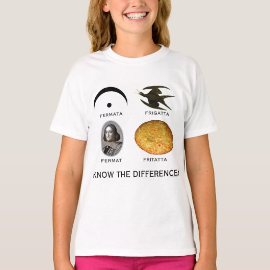 T-shirt Fermatta : Connais la différence (Devant)