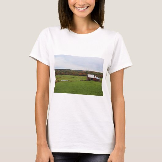 T-shirt Ferme d'automne (Devant)