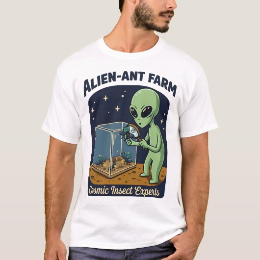 T-shirt Ferme de fourmis Aliens - Experts des insectes cos (Devant)