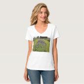 T-shirt Ferme de lavande de mer (Devant entier)