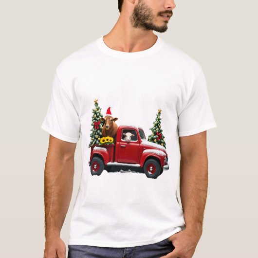 T-shirt Ferme de Noël (2) (Devant)