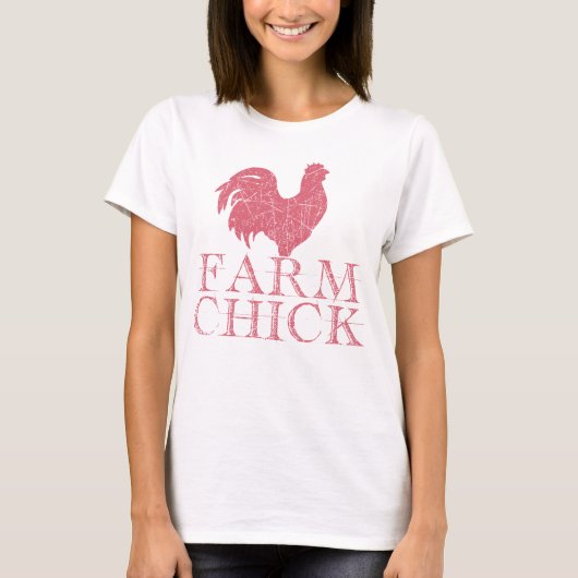 T-shirt Ferme de poussins Tee pour femmes - Mignonne Count (Devant)