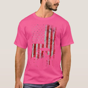 T-shirt Ferme de tracteurs américains