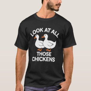 T-shirt Ferme drôle canard animal oiseau canards oies vola