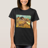 T-shirt Ferme en Provence par Vincent van Gogh (Devant)