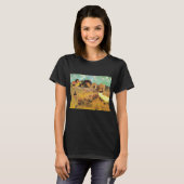 T-shirt Ferme en Provence par Vincent van Gogh (Devant entier)