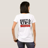 T-SHIRT "FERMÉ ET BINGO-TEST " (Dos entier)