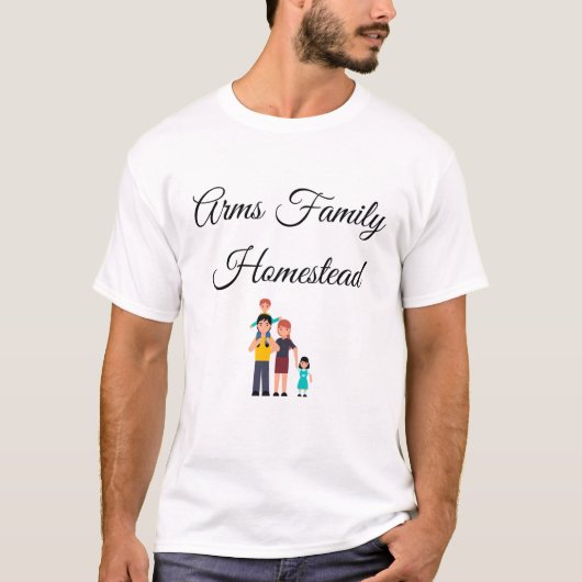 T-shirt ferme familiale des armes (Devant)