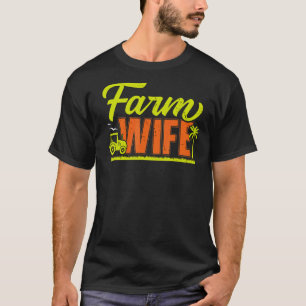 T-shirt Ferme Femme Agricole Agricole