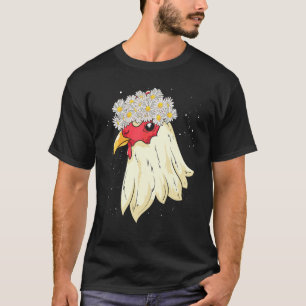 T-shirt Ferme Fleur Animale Fleur de marguerite Fleur Ferm