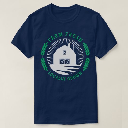 T-shirt Ferme fraîche (Design devant)