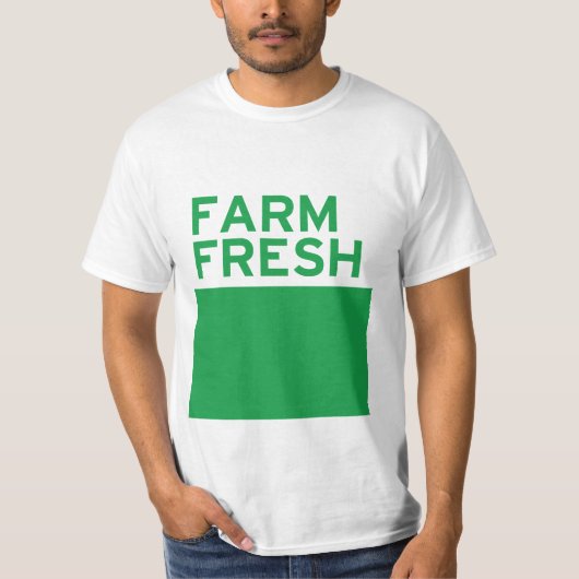 T-shirt Ferme fraîche (Devant)