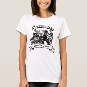 T-shirt Ferme fraîche cultivée localement