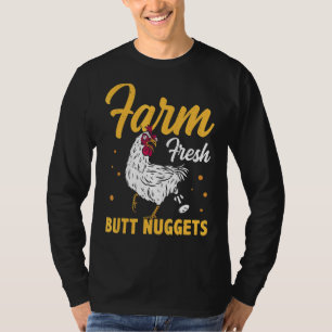 T-shirt Ferme Fraîches Butt Nuggets Facteur Agricole Pilot