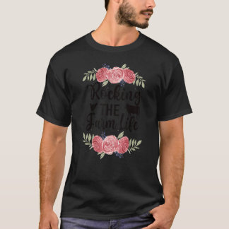 T-shirt Ferme Maman Ferme Mère Fier Ferme Mama Fermier 1