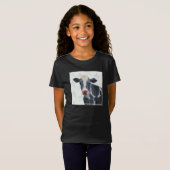 T-Shirt Ferme patriotique - Vache (Devant entier)