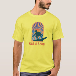 T-shirt Fermer et Surf