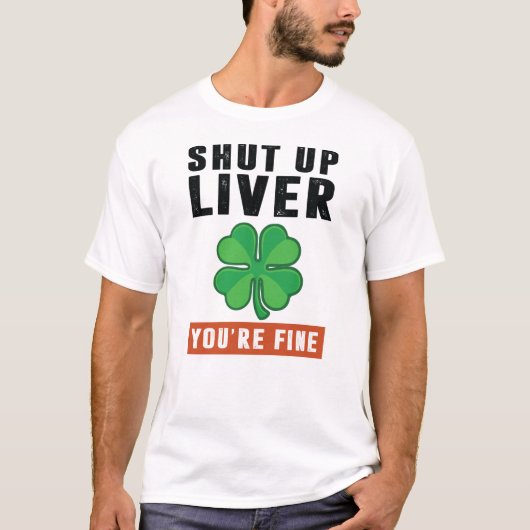 T-shirt Fermer le foie (Devant)