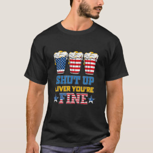 T-shirt Fermer le foie Vous avez de belles tasses de bière