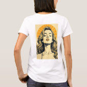 T-shirt Fermer les yeux (Dos)
