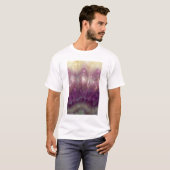T-shirt Fermer un Améthyste violet (Devant entier)