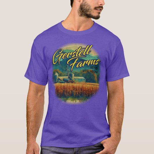 T-shirt Fermes Cerstell (Devant)