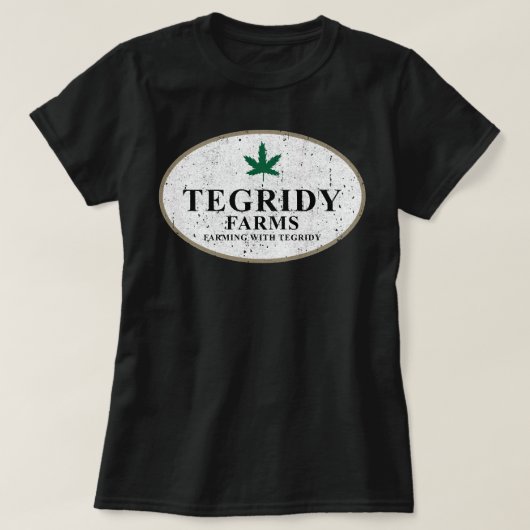 T-shirt Fermes De Tegridy - Agriculture De Tegridy (Design devant)