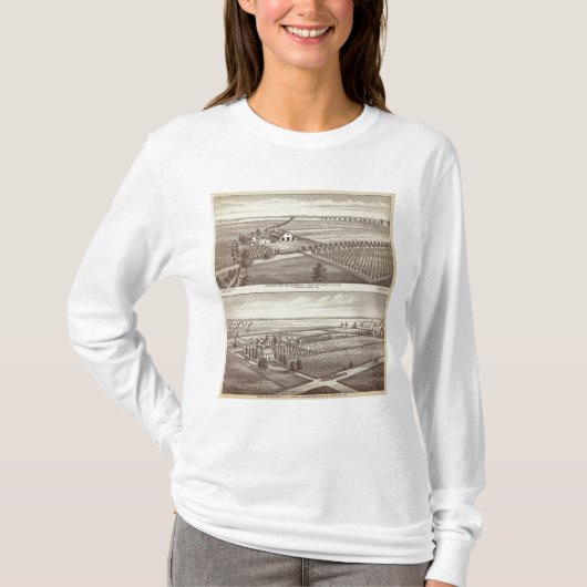 T-shirt Fermes de Tulare (Devant)