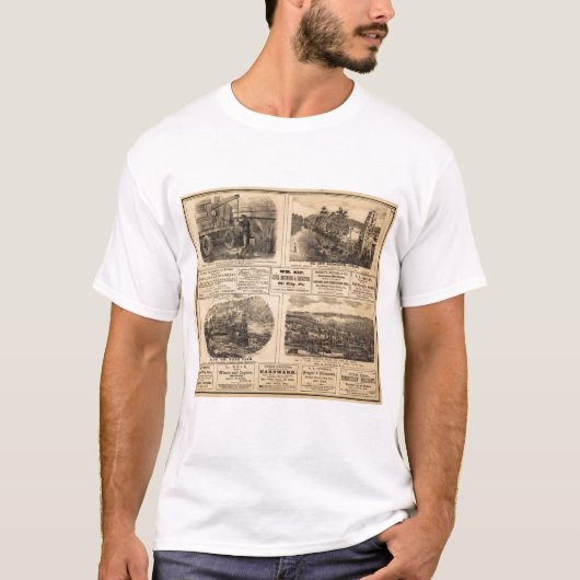 T-shirt Fermes d'huile (Devant)