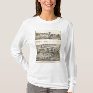 T-shirt Fermes et résidences dans la magnolia