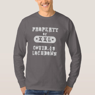 T-shirt Fermeture du système d'immobilisation Covid-19