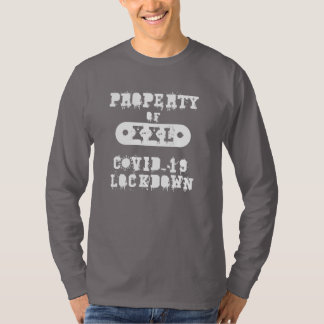 T-shirt Fermeture du système d'immobilisation Covid-19